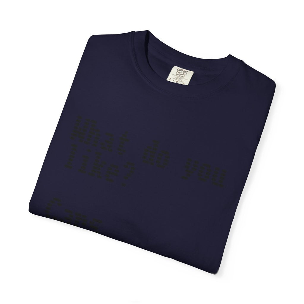 T-Shirt — "What do you like? Cars Coffee Guns Constitution" Graphic Tee